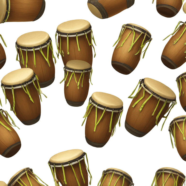 Congas in the jungle emoji