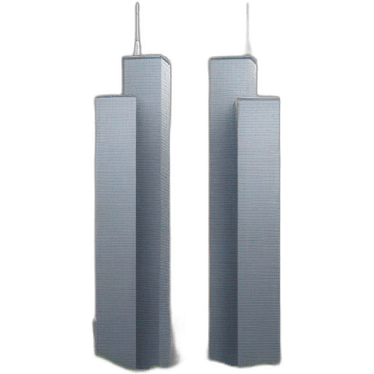 Twin towers buildings emoji