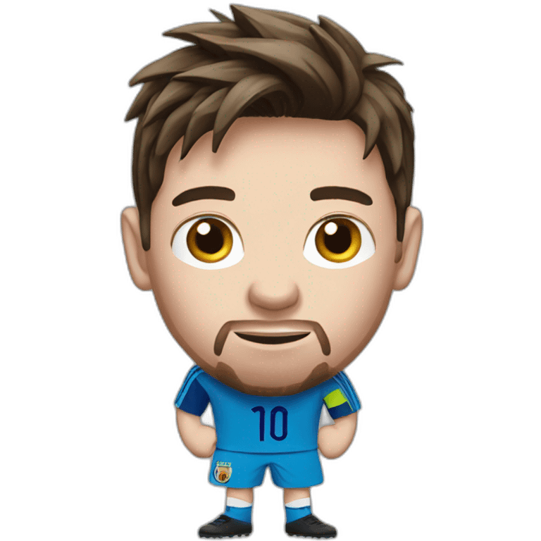 Messi world cup emoji