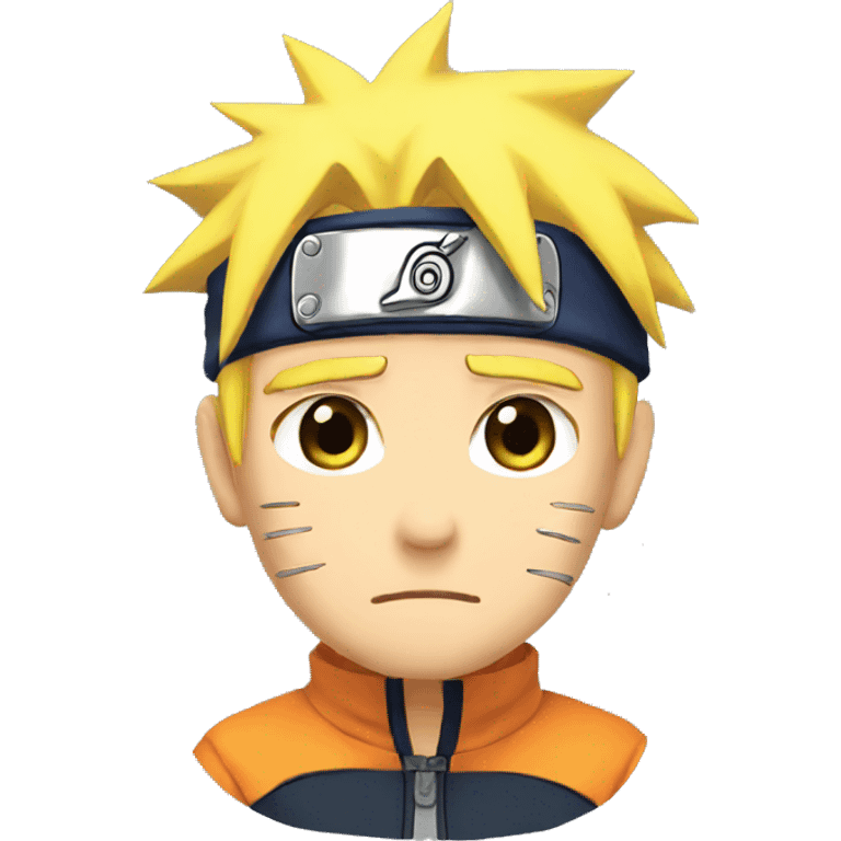 sad naruto emoji