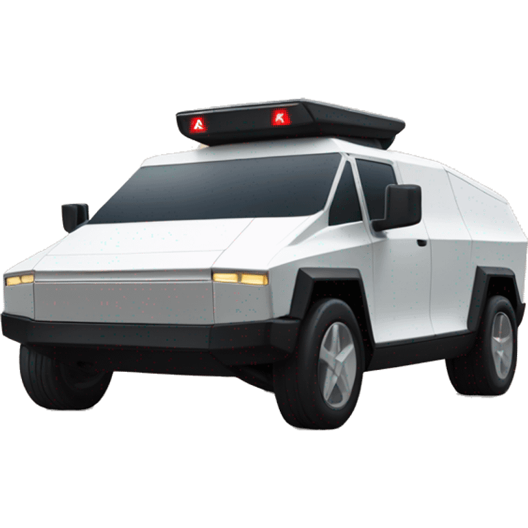 A tesla cybertruck emoji