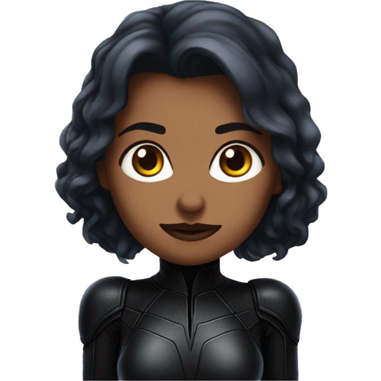 black widow mrvel emoji