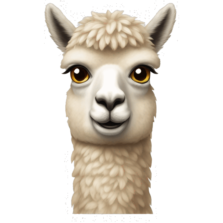 Alpaca llorar emoji