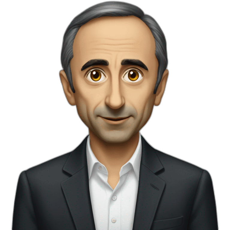 Éric Zemmour noir emoji