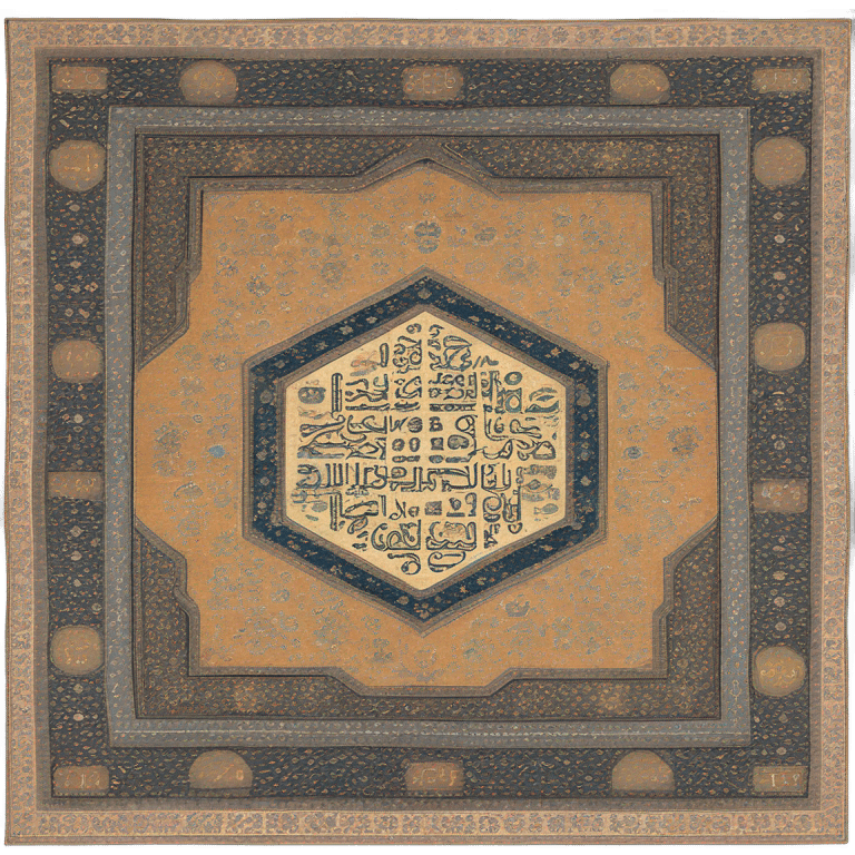 Islamic carpet for prayer  emoji