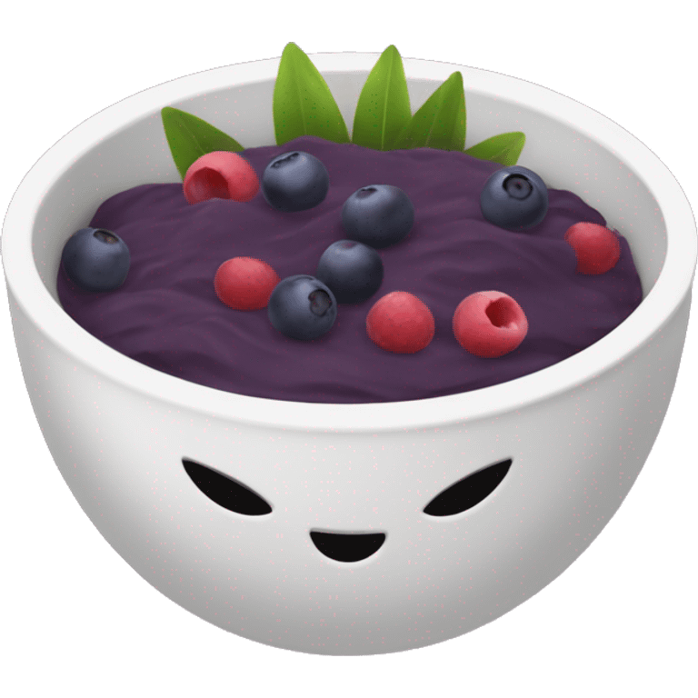 acai bowl emoji