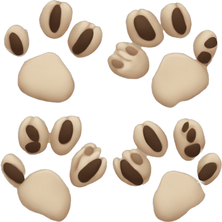 dog paws emoji