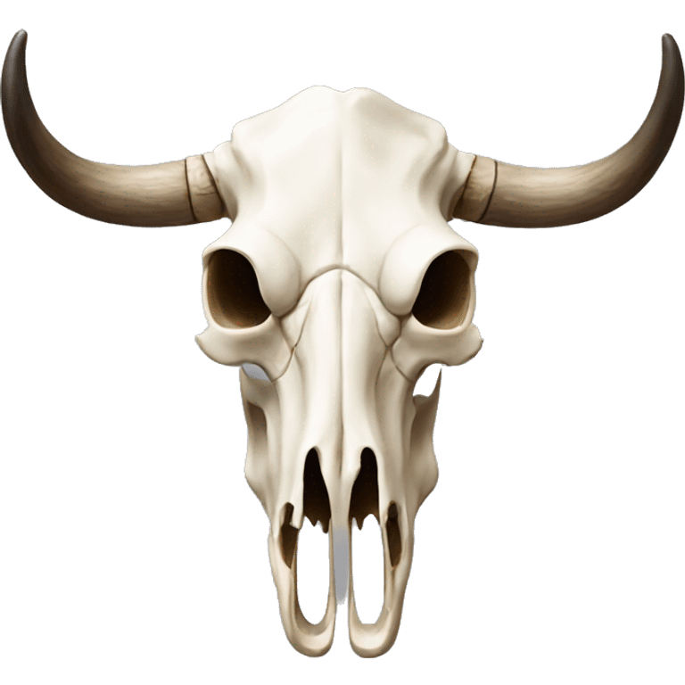 Western cow skull emoji