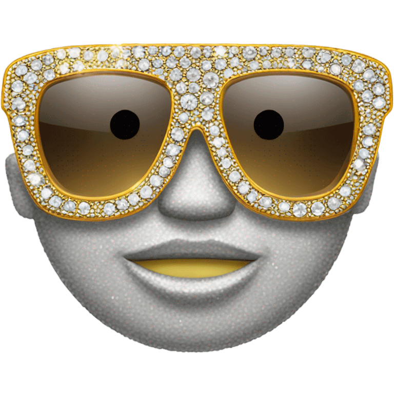 bling sunlass emoji