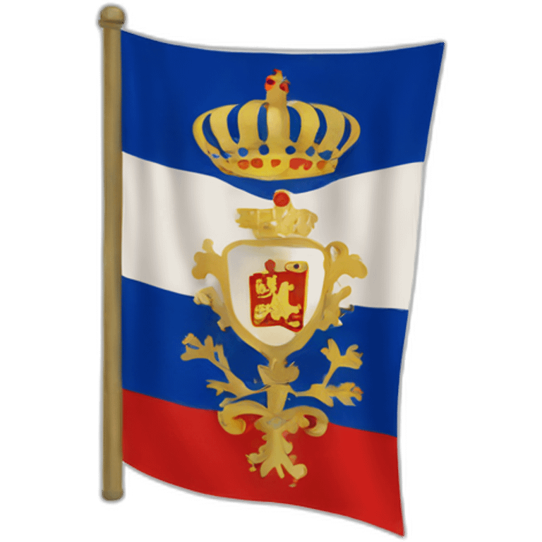 French royalist flag emoji