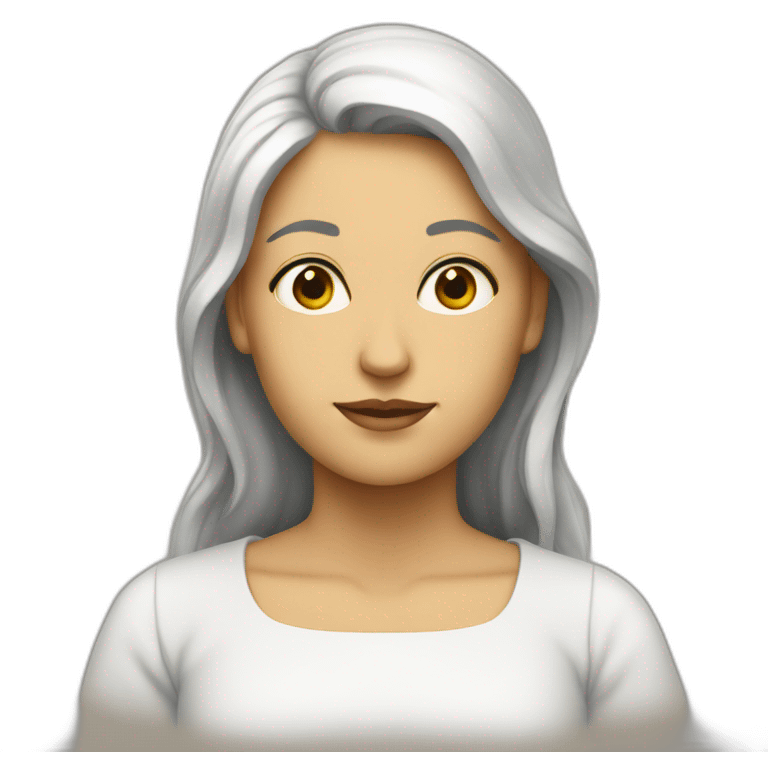 Philosophe femme emoji