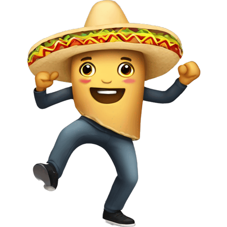 tacos dancing emoji