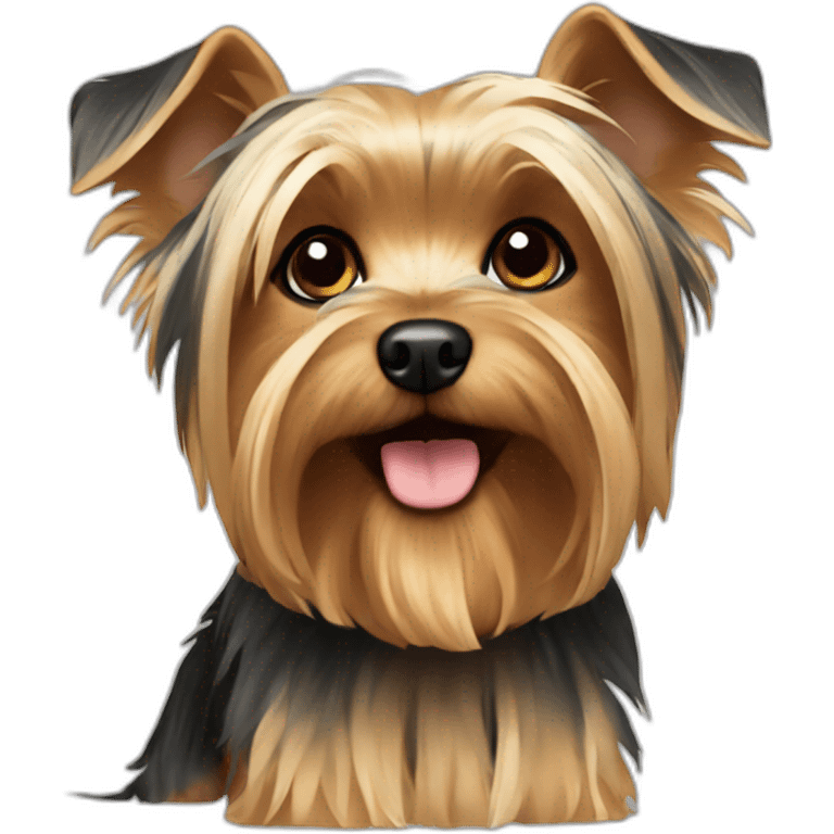 Yorkshire terrier emoji