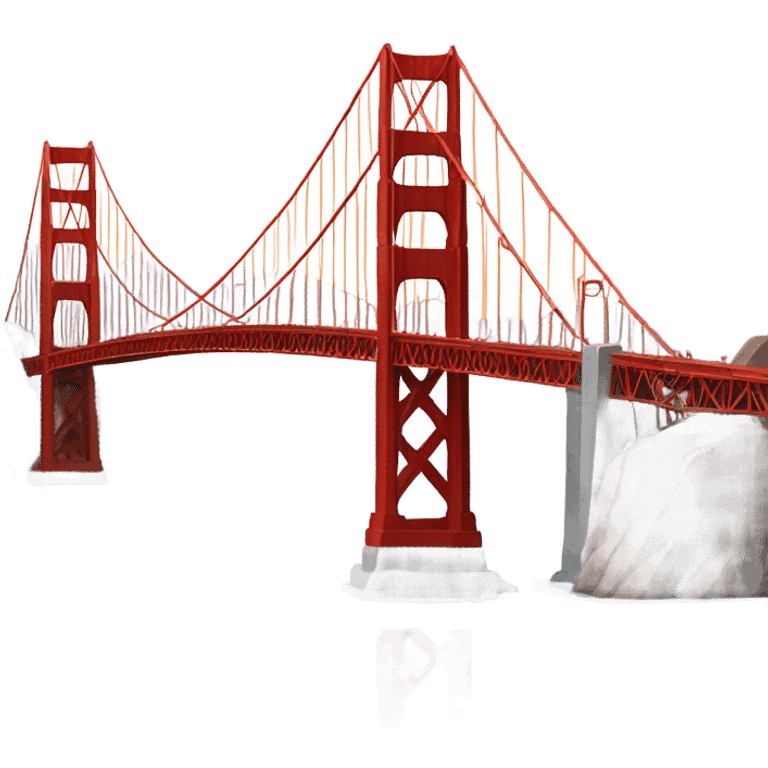 Golden Gate Bridge, San Francisco emoji