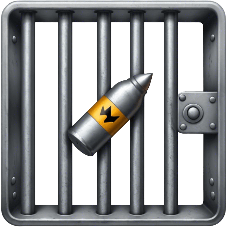 bullet jail emoji