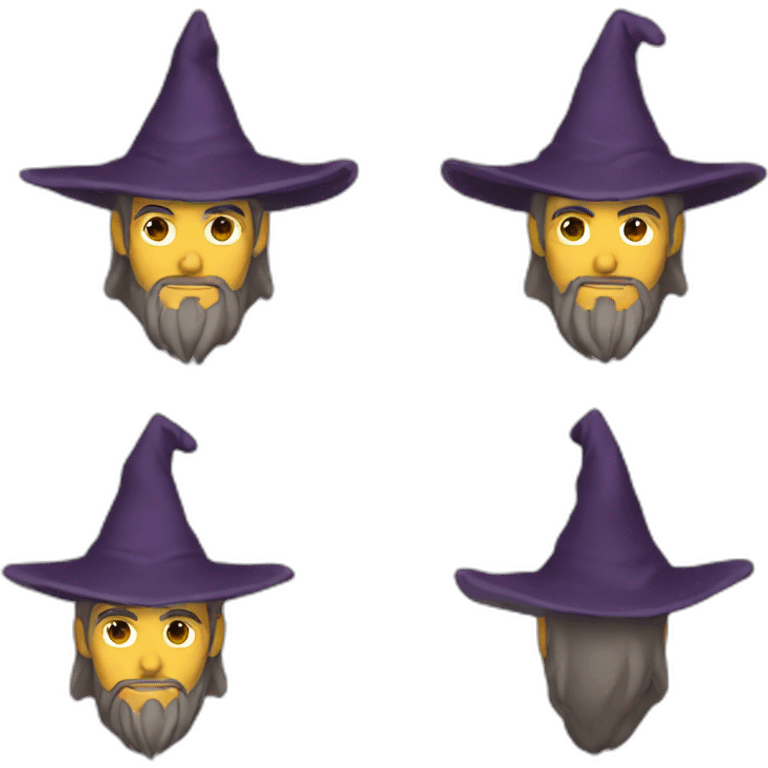 muscular-wizard-wearing-wizard-hat-and-robe emoji