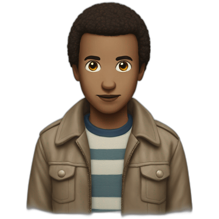 eleven from stranger things  emoji