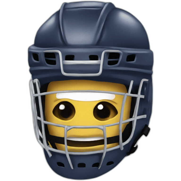 Masque hockey Halloween emoji