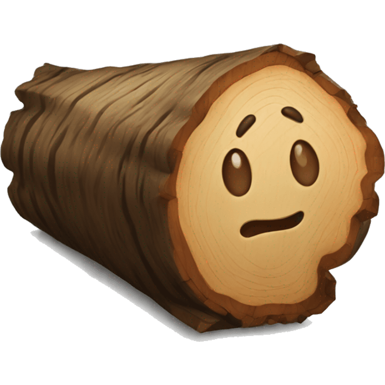 Log emoji