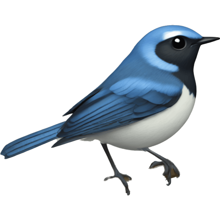 Black-throated Blue Warbler  emoji