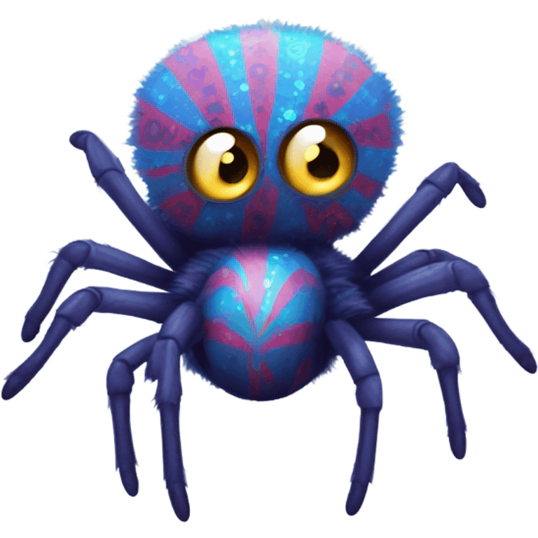 Cute spider emoji