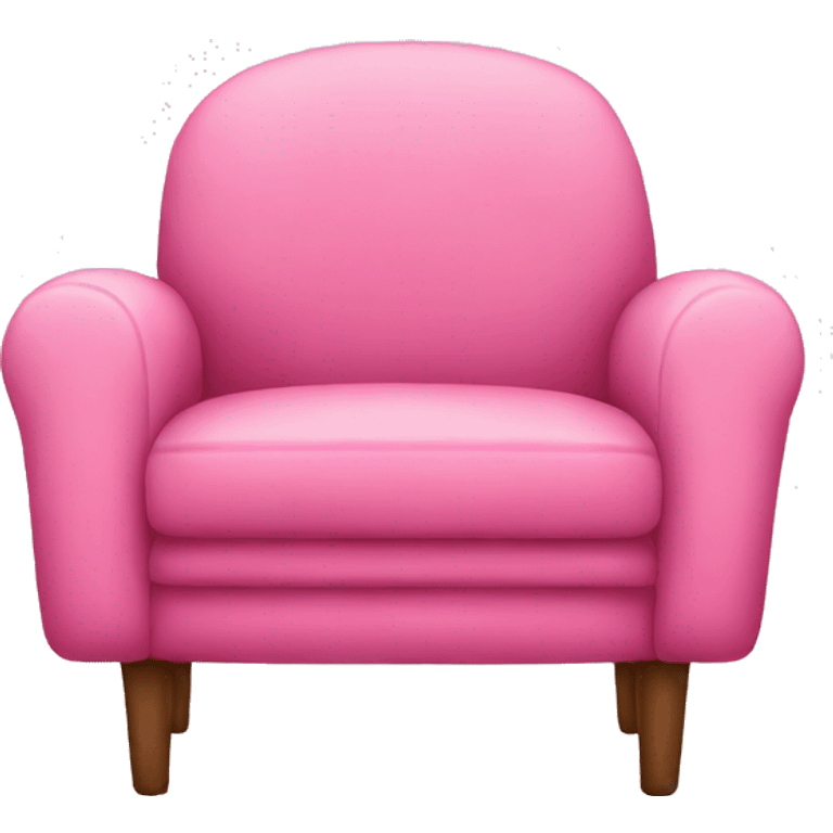 Pink Cosy chair emoji