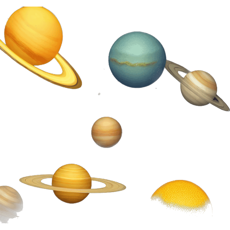 solar system emoji