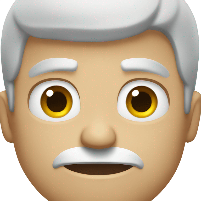 Angry white guy emoji