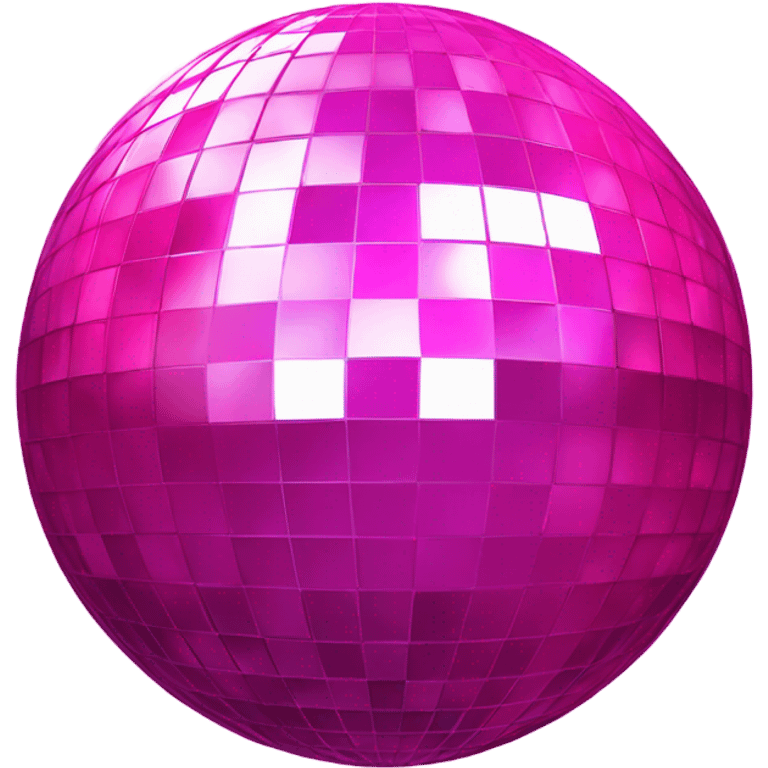 Pink disco ball  emoji