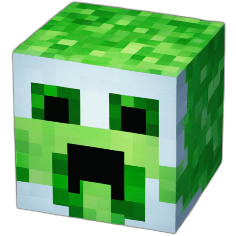 Minecraft creeper emoji