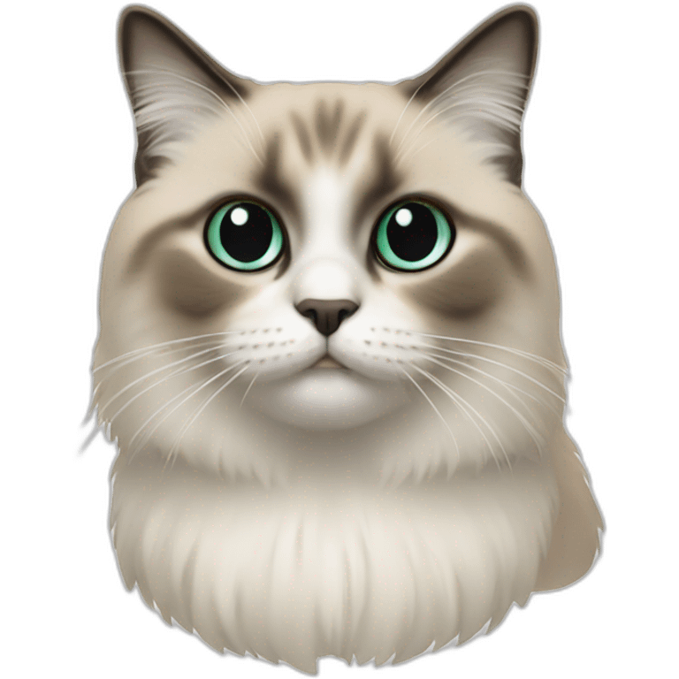 Chat sacré de Birmanie emoji