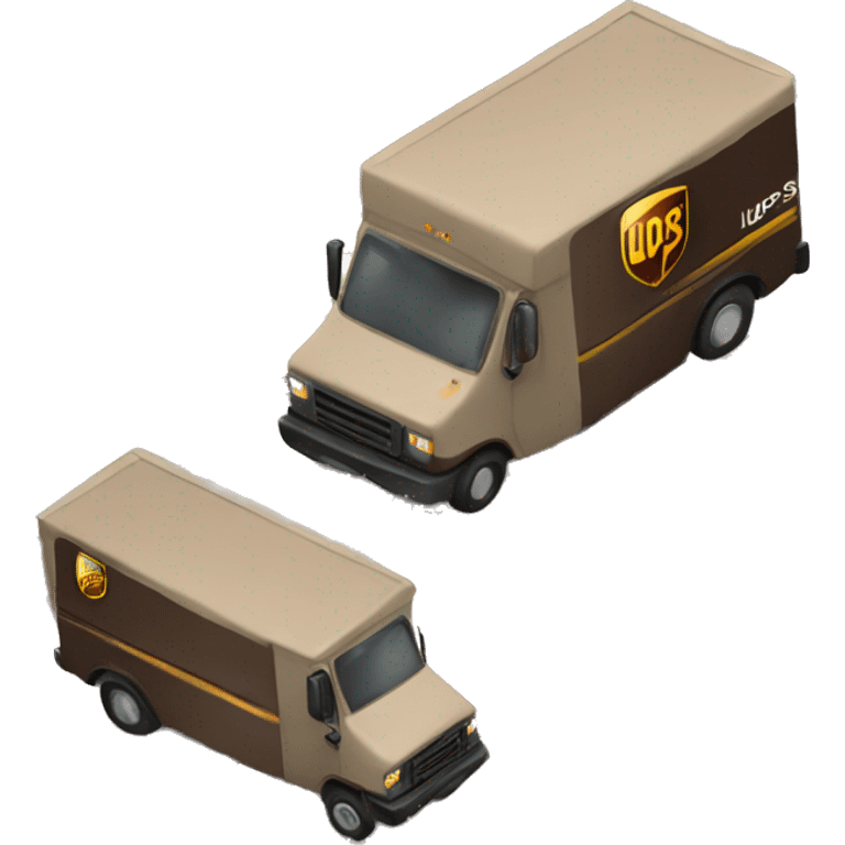 UPS truck emoji