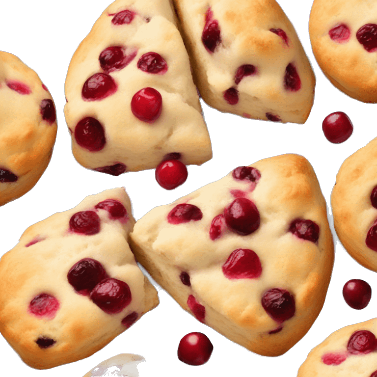 cranberry scones emoji