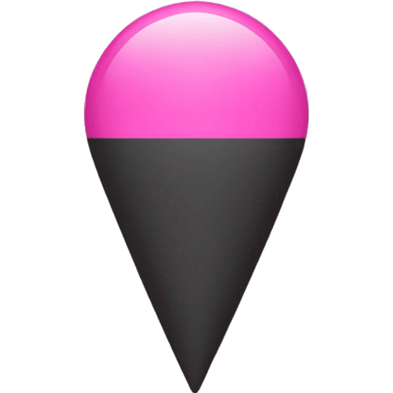 Pink location pin emoji