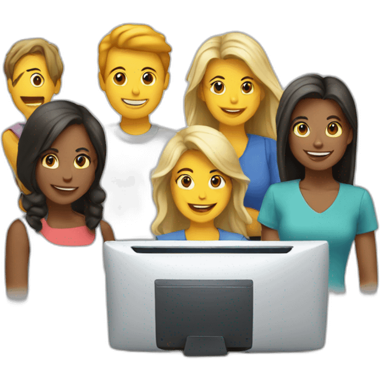 computer group emoji