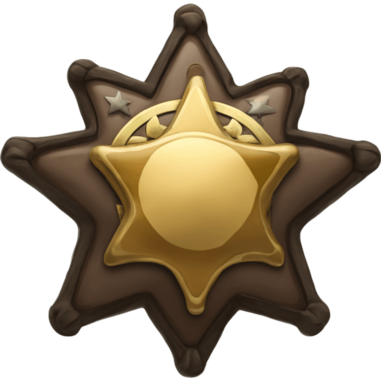 The Sheriff's Star badge emoji