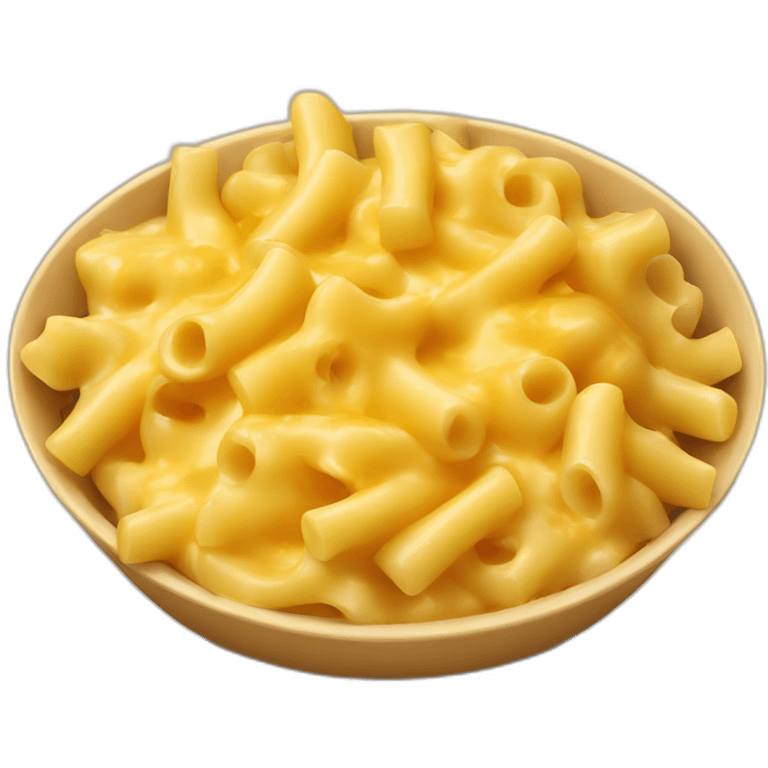 Mac and cheese emoji