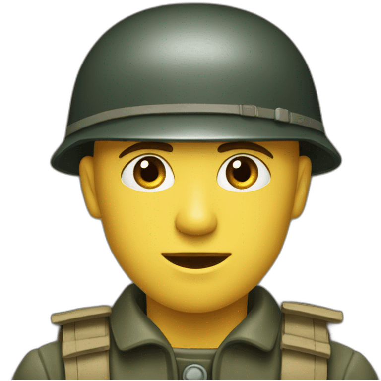 German soldier during WW2 emoji