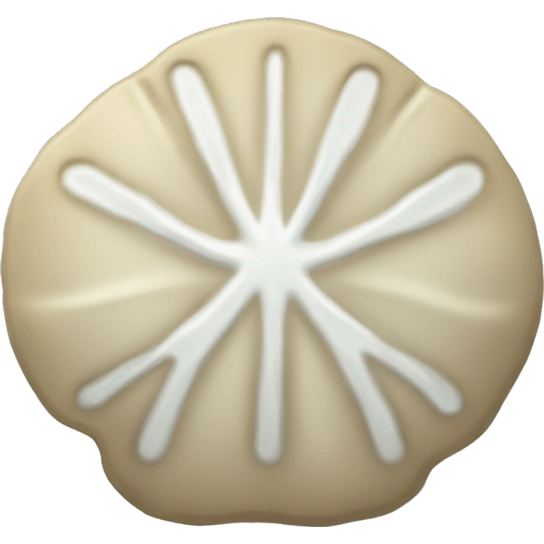 Sand dollar emoji