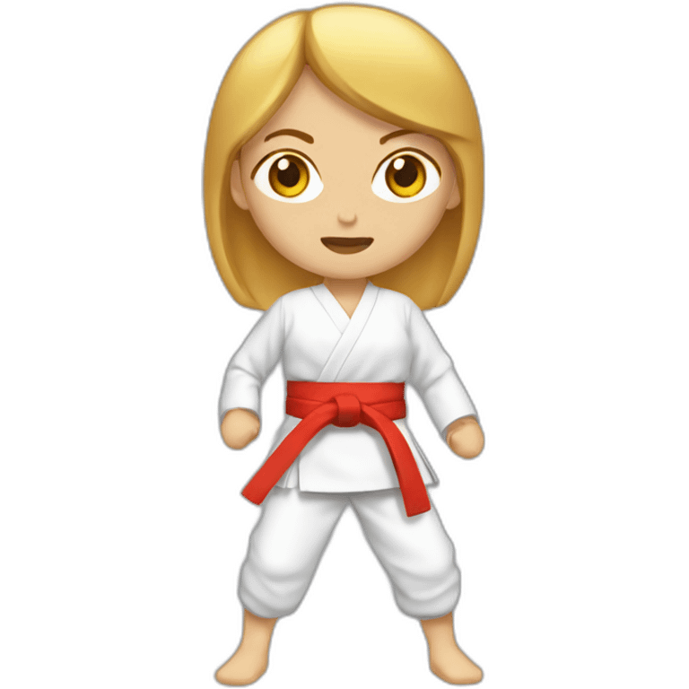 Mixt martial art feminin emoji