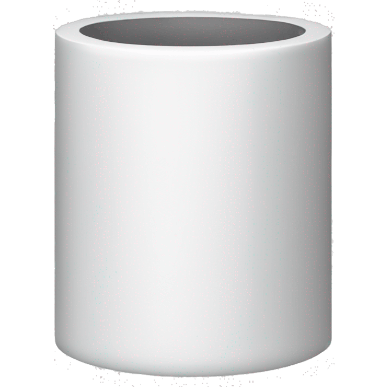 white Cylinder emoji