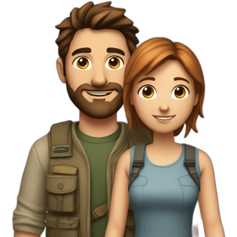 joel and ellie emoji