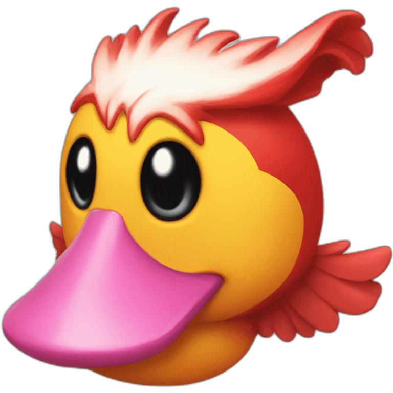 Devil duck emoji