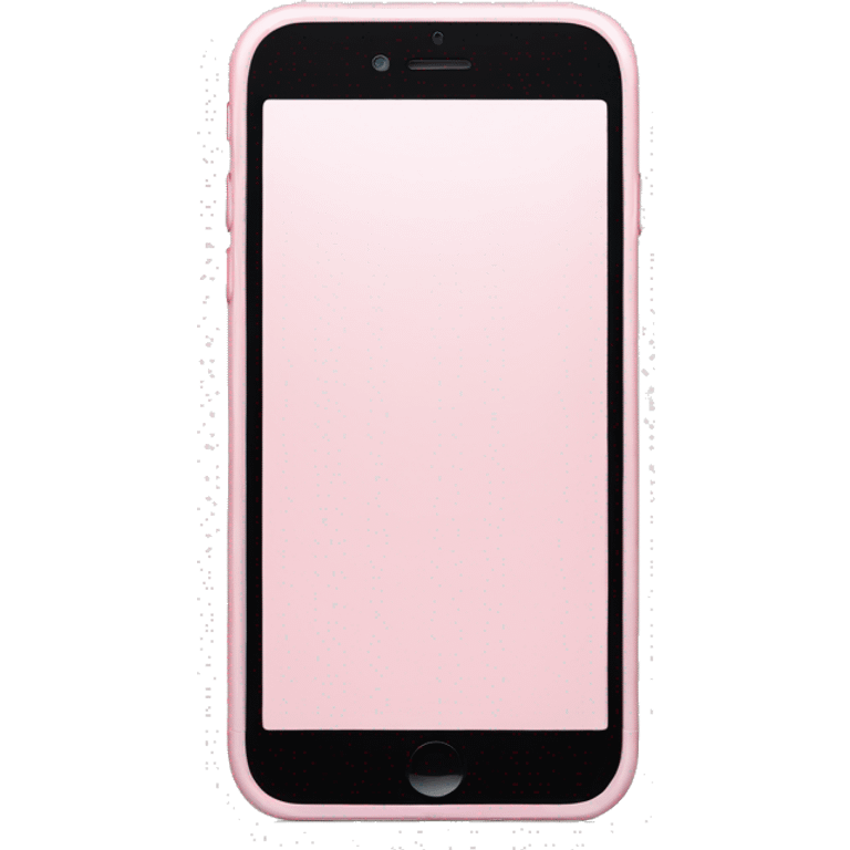 Light pink iPhone  emoji