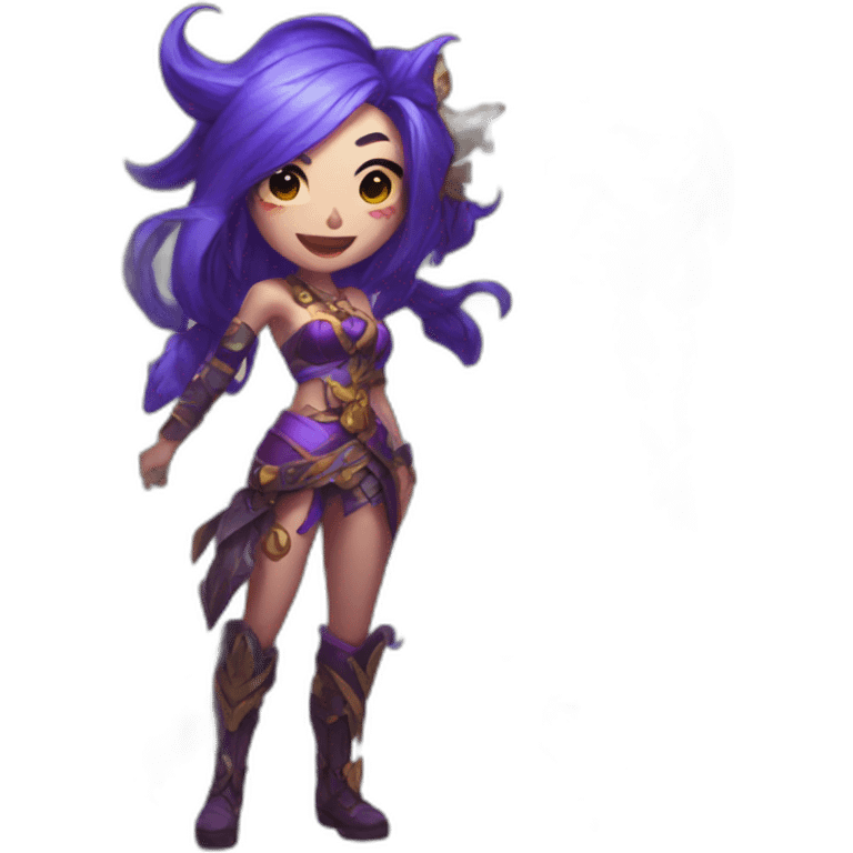 Jinx from league of legends emoji