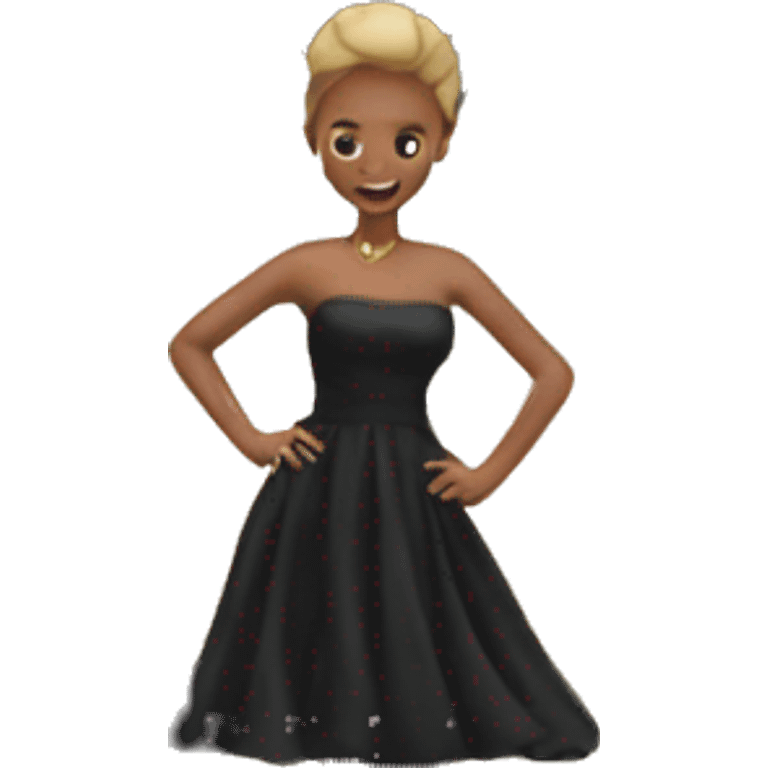 just one black dress. it shouldn't be on anyone. just hanging in the air emoji