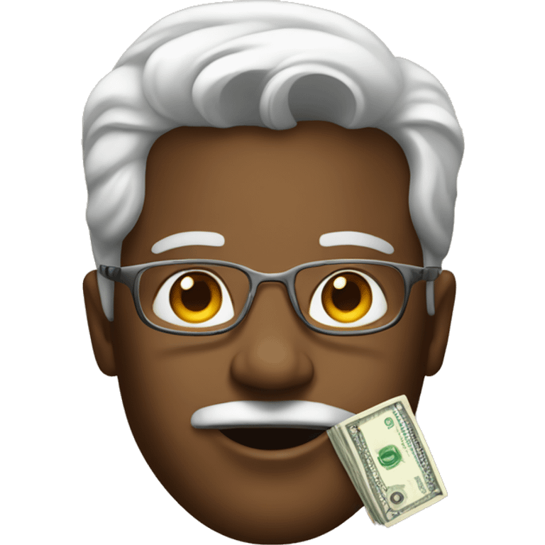 rich and money emoji