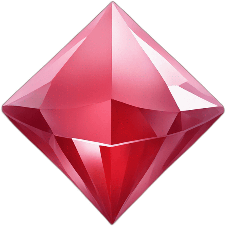 Red diamond emoji