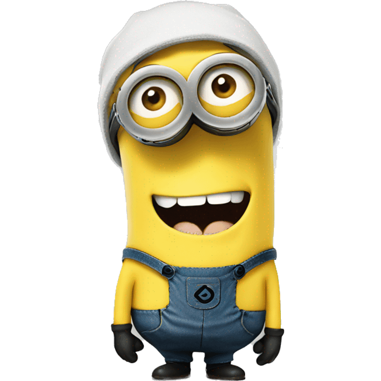 Funny minion emoji