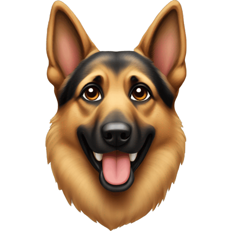 German shepard dog emoji